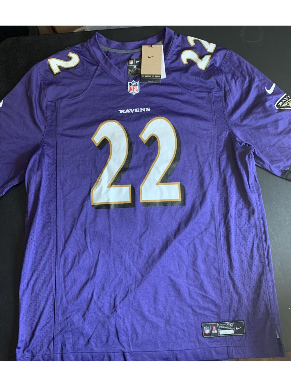 Nike NFL Baltimore Ravens Men's Jersey XL Purple NWT Officially Licensed